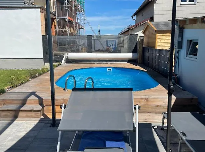 #2 Grosses Mit Pool Und Garten Pansiyon Memmingen